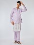 Zikry Baju Melayu Teluk Belanga Lilac Purple