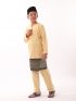 Ku Kesidang Baju Melayu Teluk Belanga Kids Yellow