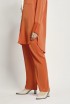 Nuura Shell Button with Smart Straight Pants (Set) Savanna Orange