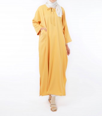 Ruuha Lounge Dress Honey Yellow