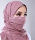 Sulam Face Mask Dusty Pink