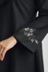 Gulinear Embroidered Kurung Black
