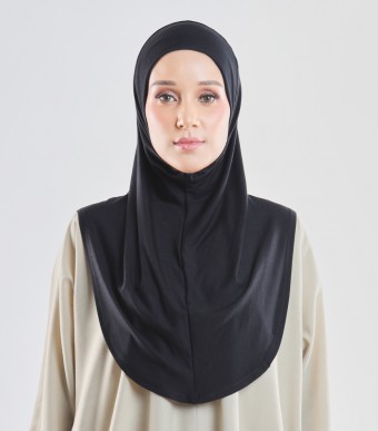 Anith Instant Hijab Black