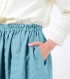 Zayna Skirt Sea Blue
